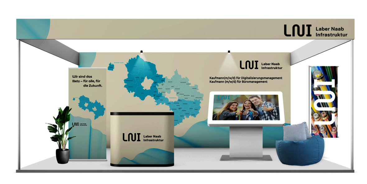 Messestand Laaber Naab Infrastruktur