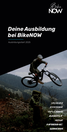 Titel Flyer Ausbildung Bikenow