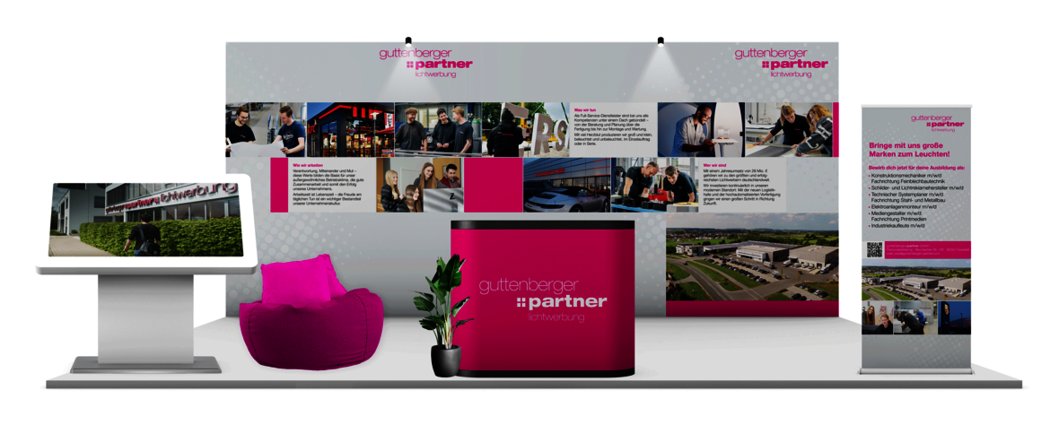 Virtueller Messestand Guttenberger + Partner GmbH